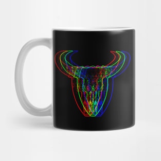 Trippy animal skull Mug